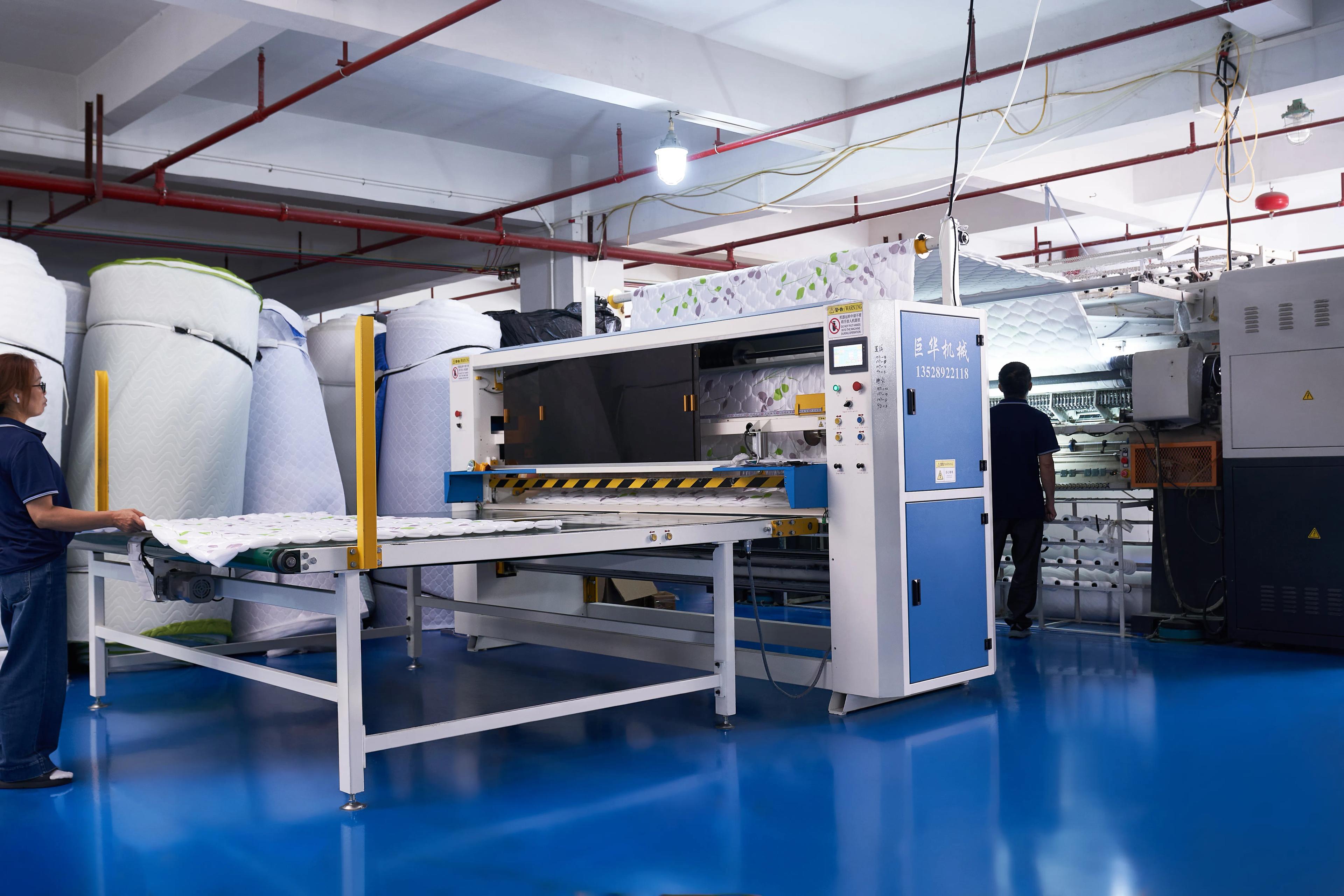 Quilting & Fabric Processing for private-label-mattress factory production